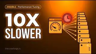 Ansible Performance Tuning: Playbook crawled with an idle controller