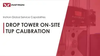 Instron® Professional Services | Drop Tower On-Site TUP Calibration