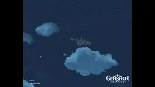 Genshin Impact: заготовка будущей локации