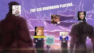 TOP CIS OSU!DROID PLAYERS
