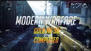 Modern Warfare: Gold AX-50 Completed!