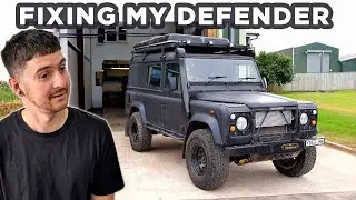 My Land Rover Defender 110 needs some fixing