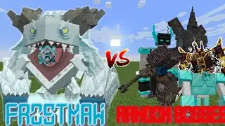 (Unofficial Mowzie's Mobs) Frostmaw Vs Random Bosses