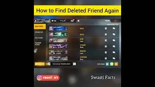 How to Find Old Deleted Friends in Free Fire 