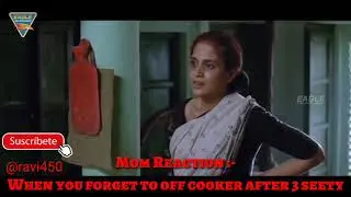 Every Mom reaction when u forgot to off cooker after 3 seety 😂😂🤣🤣