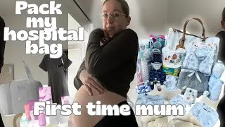 WHATS IN MY HOSPITAL BAG | PACK WITH ME FOR LABOUR AND DELIVERY 2023