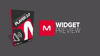 Custom AudioPlayer 2.0 | Responsive Video Player Widget