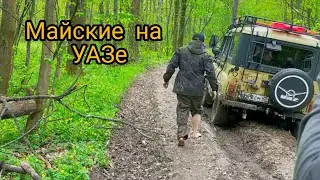 Лесовозная дорога и эвакуация трактора на майские
