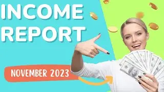 November 2023 Blogging Income Report