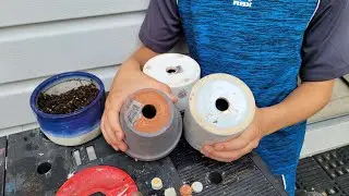 How To Drill Drainage Holes in Ceramic Pots