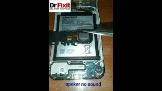 Samsung M01 /A01 core no sound / Ispeker problem