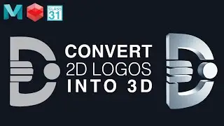 CLASS 31: Convert 2D Logos Into 3D Mesh - Urdu/Hindi
