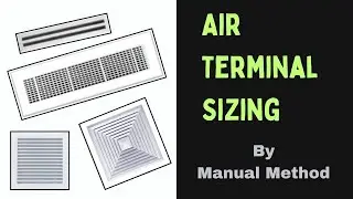 Air Terminal Sizing In Revit | Revit HVAC | 