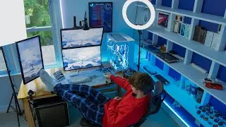My Finished 2023 Gaming/Streaming Setup! ($15,000)