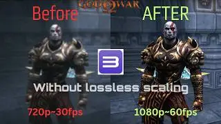 God of war 2 HD | RPCS3 best settings | 1080p 60fps | without lossless scaling