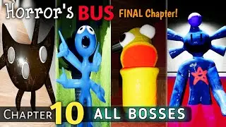HORROR'S BUS 10 ALL BOSSES (Chase and Fights)