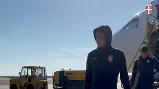 Omladinska (U-19) reprezentacija Srbije otputovala na Evropsko prvenstvo u Slovačkoj (16.06.2022.)