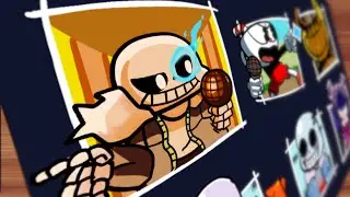 [FlipaClip] Drawing Friday Night Funkin | Indie Cross (Sans, cuphead, Bendy, Papyrus, Muffet)