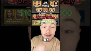 How does this 5 pick play lose??? Tail on Underdog Fantasy🤑 #ufc #mma