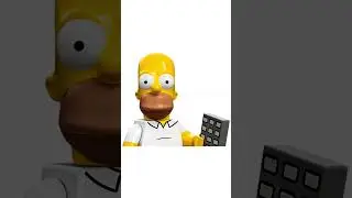 Выходит,у Гомера САМЫЙ МАЛЕНЬКИЙ?  #lego #лего #факты