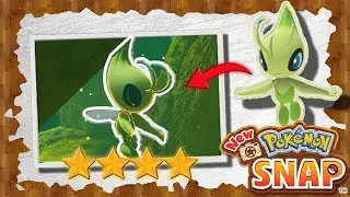 [TRICKS] HOW to get 1 to 4 stars in CELEBI photos 🌟🌟🌟🌟 New Pokémon Snap