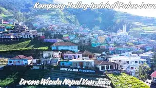 Drone Desa Wisata Nepal Van Java Magelang | Wisata Magelang Terbaik