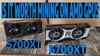 Mining on amd gpus in 2023, is it still worth it? I test the 5700xt and the 6700xt to find out.