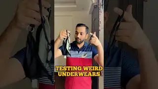 Testing Weird Underwears *shocking* G-String, Thong Bikini, Thongs 