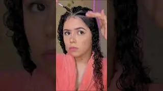 Penteado com xuxinhas triangular 🌱🦋✨- Lorrayne godinho #shorts