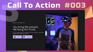 [#003] 3 Premium Call To Action (1/2)  | vuejs 3 & tailwindcss