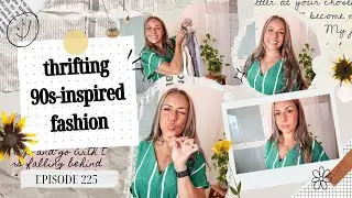 Thrifting 90s-Inspired Fashion Finds | Reliving My Teenage Years | Unplanned 90s Thrift Haul | Looks