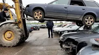 Авторазборка Volkswagen и Audi в Литве.