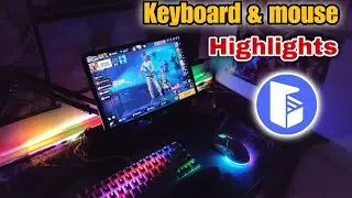 Keyboard & mouse free fire Highlights Only Red || 🔥
