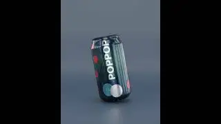 3D Blender Can: Modelling, Shading, Lighting and Compositing
