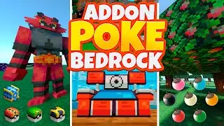 ADDON POKEBEDROCK para MINECRAFT BEDROCK PE +1.20