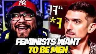 First Time Watching Andrew Schulz - Feminists Want To Be MEN Reaction