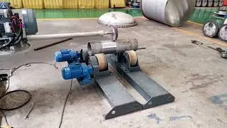 Pipe and tube polishing machine and grinding machine