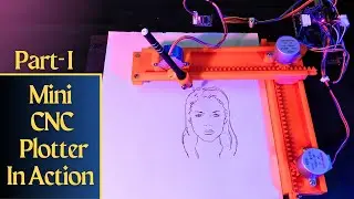 DIY CNC plotter In Action || FAST, Precise and Accurate