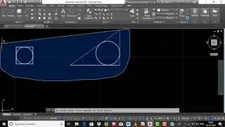 AUTOCAD LECTURE 12   CIRCLE DRAW BY TTR AND TTT