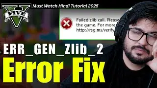 Zlib Error in GTA 5! How to FIX It?