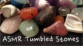 ASMR Tumbled Stones (soft spoken, stone sounds, sorting)