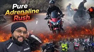 🔥PURE ADRENALINE RUSH ON SUNDAY RIDE / CBR 250 Cornering with Michelin Street Pilot 2 Tyre 