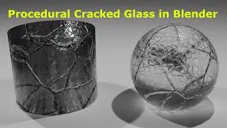 How to create cracked glass in Blender