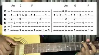 Shawn Mendes - Treat You Better | Fingerstyle guitar lesson (Tutorial) How to Play