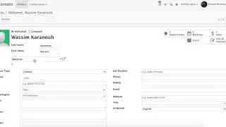how to fix in Odoo: 'Following fields are invalid account receivable account payable'
