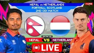 LIVE | Nepal vs Netherlands | ICC Men's

CWCL2 2023-27 | NEP vs NED |