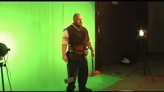 How to setup professional green screen lighting for interviews