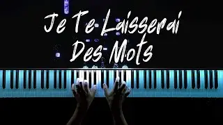 Patrick Watson - Je Te Laisserai Des Mots (Piano Cover)