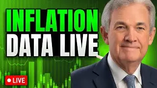 🔴CONSUMER SENTIMENT DATA 10AM! CPI CALMS & POWELL RATE CUTS?