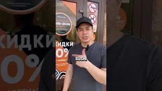 Probando Sushi en Rusia #Rusia #sushi #comida #ru